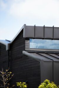 Close up of skylight windows