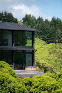 Exterior of a new build